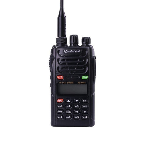 WouXun KG-UVD1P VHF UHF Dual Band Dual Display Dual Standby Waterproof Two-way Radio Walkie Talkie