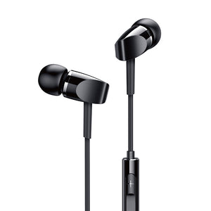 Joyroom JR-E209 Universal Metal Bass Earphone 3.5mm Wired Headphones with Mic for PC Phones