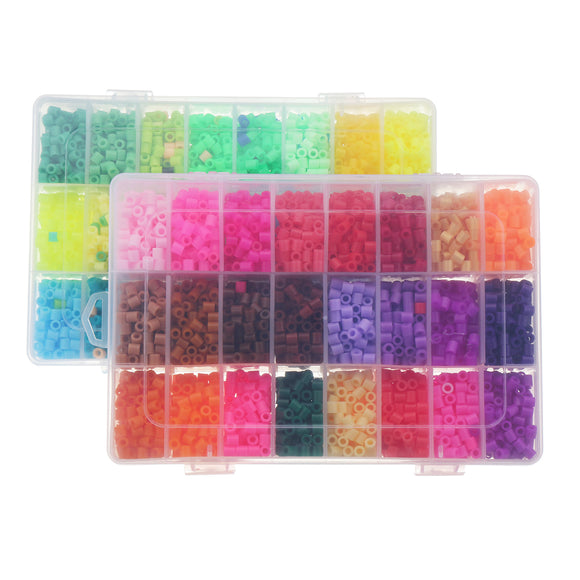 5mm 48 Colors DIY Fuse Beads Toys Kids Creative Handmade Craft DIY Toy Gift