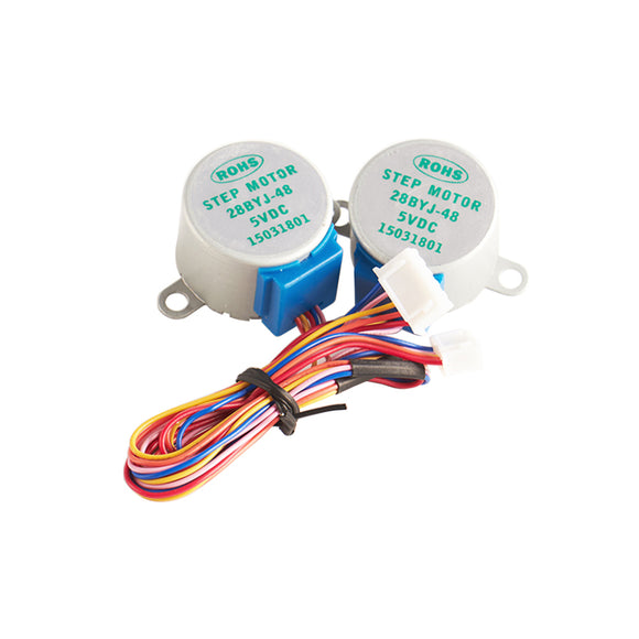 KittenBot 2Pcs 28BYJ-48 5V DC Stepper Motor 4 Phase 5 Line for Smart Robot DIY Part