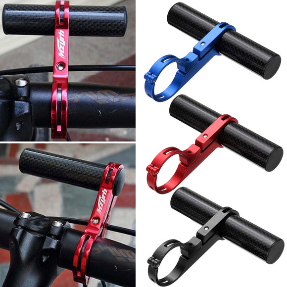 BIKIGHT MTB Cycling Handlebar Lamp Bracket Holder Extender Mount Extension