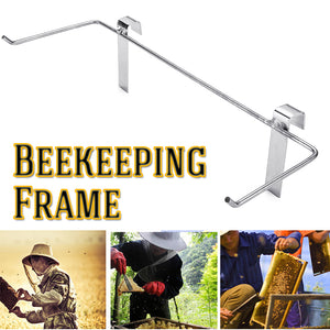 Stainless Steel Beekeeping Frame Beekeeper Stainless Steel Holder Bee Hive Honeycomb Side Mount