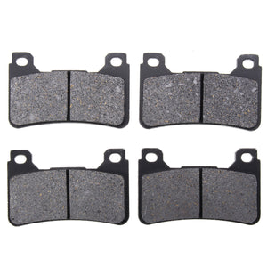 4pcs Front  Organic Brake Pads For Honda 05-06 CBR600RR 04-05 CBR1000RR