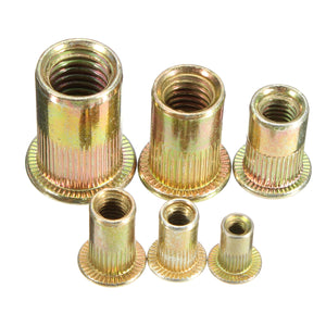 Brass Threaded Steel Rivnuts Blindnuts Nutserts Nuts Insert Rivet