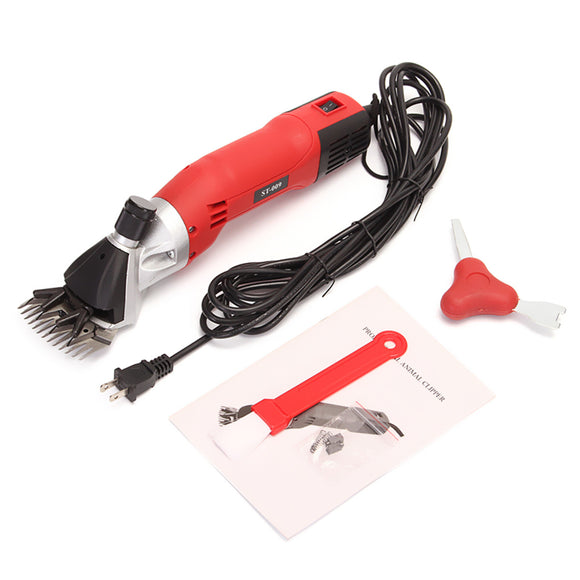 110V 500W Sheep Clipper Goats Shears Shearing Clipper Electric Shearing Machine