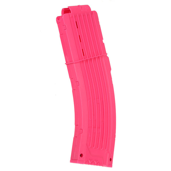 WORKER Toy 15Darts Plastic Clip Magazine For Nerf Modify Stryfe Elite Rataliator Blaster Toy Pink