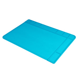 Phone Repairing Silicone Pad Thermostability Heat Insulation Silica Gel Pad Antistatic Anticorrosion Work Mat 480mm*340mm Silicone Pad