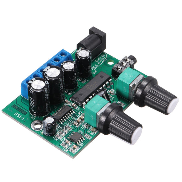 6Wx2 + 25W TDA2030 2.1 Subwoofer Stereo Audio Digital Power HIFI Amplifier Board Bass Output DC12V DC6.5-15V