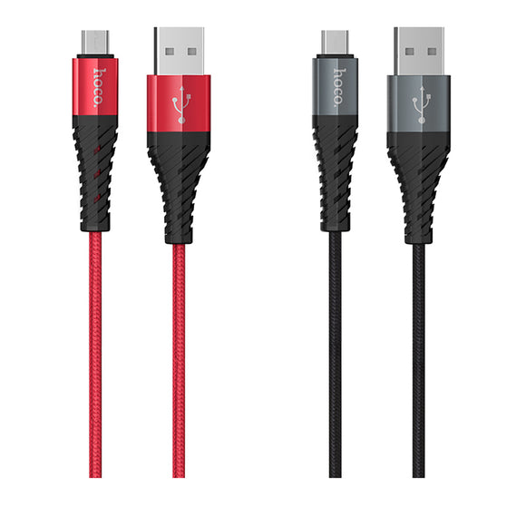 HOCO 3A Type C Micro USB Fast Charging Data Cable For Huawei P30 Mate20 Pro Xiaomi Mi4 Redmi 7A Redmi 6Pro OUKITEL Y4800 S10 S10+