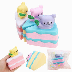 Oriker Squishy Bear Cake 9.5cm Soft Sweet Slow Rising 12s Original Packaging Colleciton Gift Decor