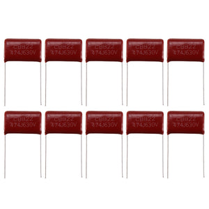 10pcs 630V474J 0.47UF 470NF Pitch 20MM 630V 474 CBB Polypropylene Film Capacitor