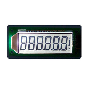 3pcs White 6 Digit 7 Segment Digital 5V LCD Module Display Screen Board Build-in HT1621 Controller With Backlight