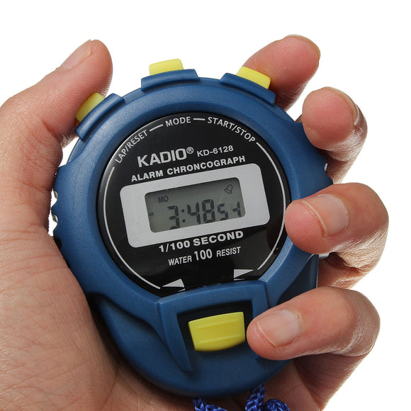 Sports Odometer Electronic Digital Chronograph Time Stopwatch