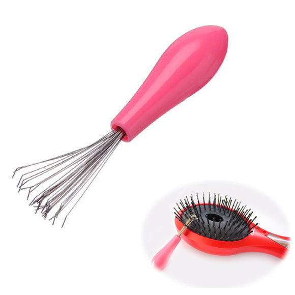 Durable Mini Comb Hairbrush Cleaner Embeded Tool Salon Home Essential Item