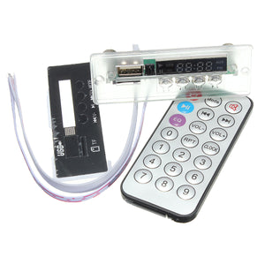 5V 12V MP3 Audio Decoder Board Digital With TF FM Radio USB