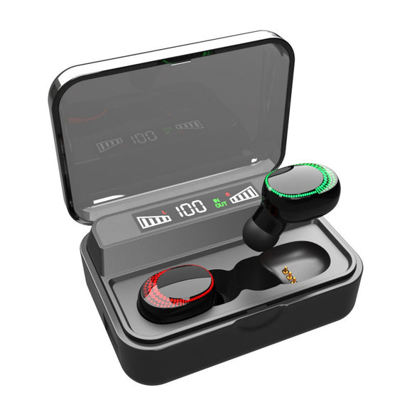 bluetooth 5.0 Earphone Touch TWS Wireless Earbuds With LED Charging Box IPX7 Waterproof Noise reduction Bluetooth Headphones