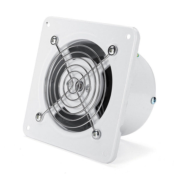 4 Inch 25W 220V High Speed Wall-Mount Air Vent Exhaust Fan Ventilator Extractor