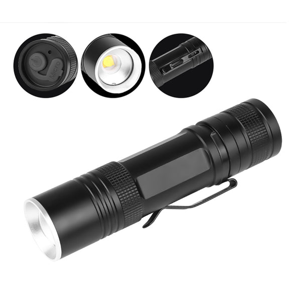 XANES 1473 XHP50 Flashlight Telescopic Zoom 3 Modes USB Charging Torch Light Waterproof Hunting Portable Work Light 18650