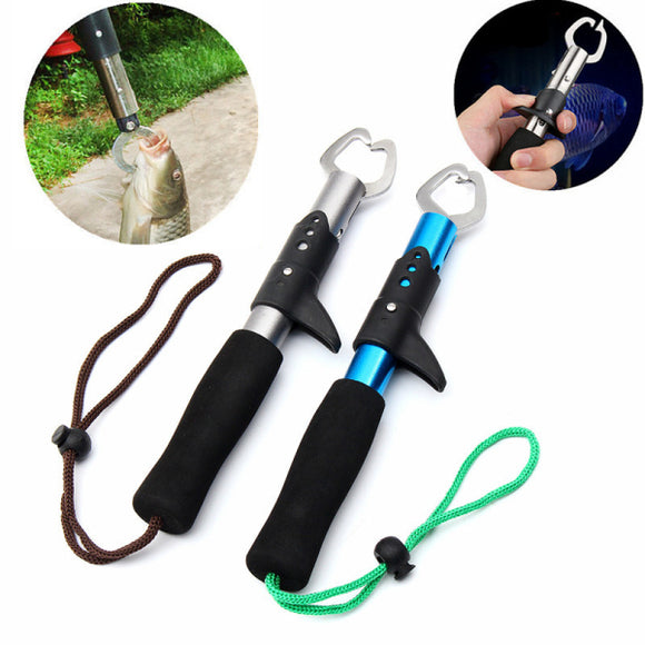 Stainless Steel Fishing Gear Gripper Fish Lip Grabber Grip Marine Tackle Grab Jaws Tools