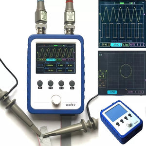 Original JYETech 15801K DIY WAVE2 Touch Screen Dual Channel Digital Storage Oscilloscope Y-X Mode Available Built-in 2-channel DDS Function Generator