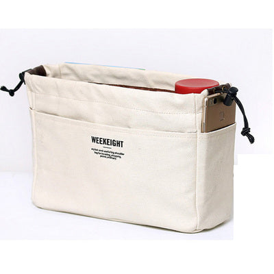 Women Portable Canvas Storage Bag Travel Cosmetic Bag Girls Toiletry Bag