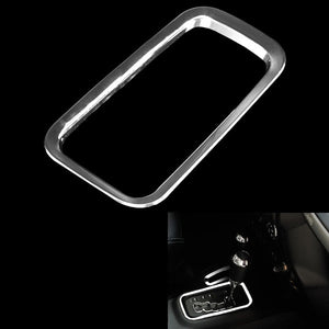 Car Gear Panel Rim Decoration Silver ABS for Jeep Wrangler 2011 to 2016