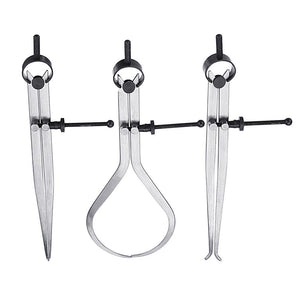 3pcs 8 Inch Spring Caliper / Internal External Dividing Divider Set