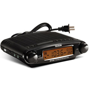 Tecsun MP-300 FM Stereo DSP Clock ATS Radio Support Phone Charging USB