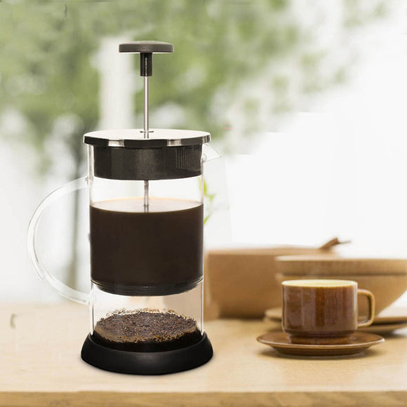 KCASA KC-COF10 Manual Coffee Machine 1000mL French Press Coffee Tea Pot Brewer With Filter System