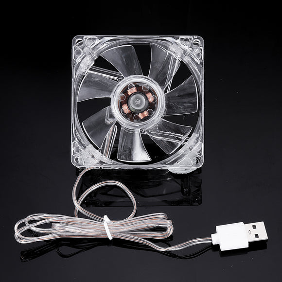 DC 5V Mini Mute USB Cooling Fan for Fish Tank Cooling Router Set-top Box Cooling Fan 8cm