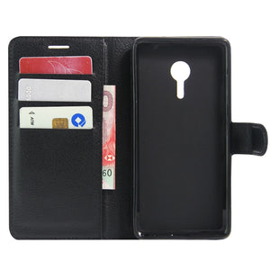 Flip Stand Wallet TPU+Leather Protective Case for Lenovo ZUK Z2 Pro