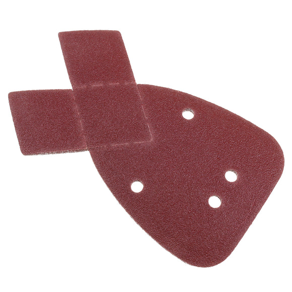 50pcs 80 Grit 140mm Sandpaper for Mouse Hook and Loop Palm Sander