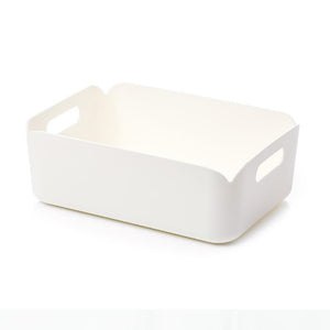 Storage Bin Container Rectangular Pure White Desktop Organizer Baskets PP Box 276x203x97mm from Xiaomi Youpin