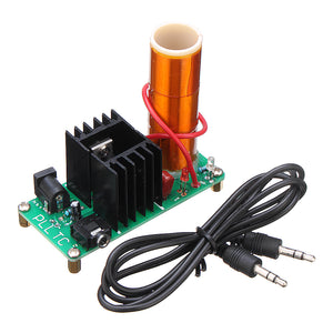 Assembled Music Tesla Coil Mini Plasma Horn Speaker 15W 2A DC 15-24V Module