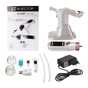 EZ Anti Wrinkle Injection Machine Water Hydro Vacuum G un Negative Facial Skin Care Beauty Device for Skin Rejuvenation Facial Rejuvenation Therapy Machine