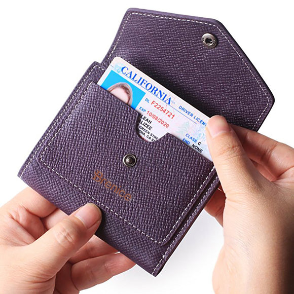 Women RFID Blocking Small Wallet Bifold Leather Pocket Ladies Mini Purse