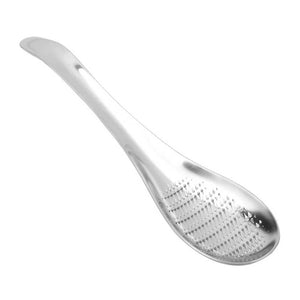 KCASA KC-GG045 Stainless Steel Garlic Lemon Cheese Grater Mixing Grinding Spoon Kitchen Tools