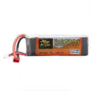 ZOP POWER 11.1V 3300MAH 3S 35C Lipo Battery T plug