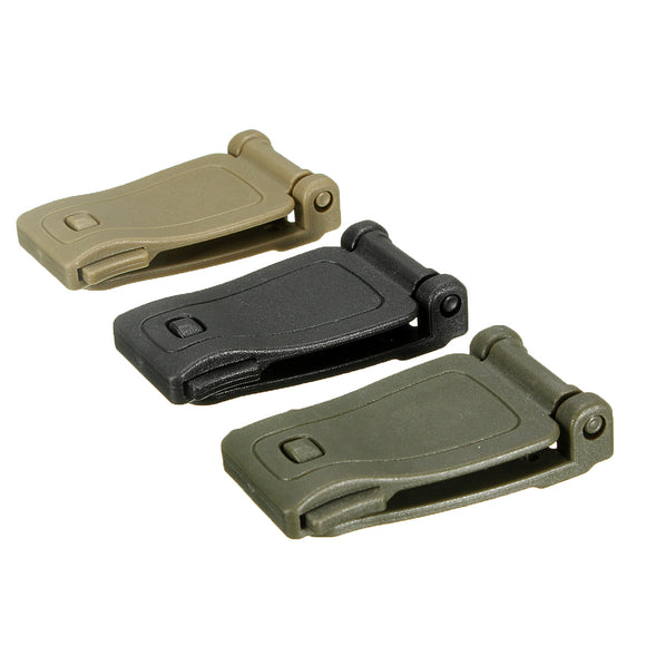 Molle Tactical Backpack Strap Webbing Connecting Buckle Clip