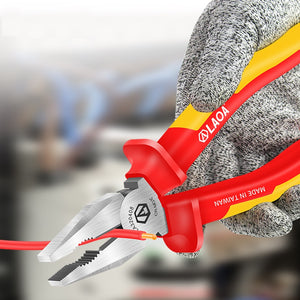 LAOA VDE Insulated Wire Cutters Long Nose Pliers Diagonal Pliers 1000V Cr-Mo Steel Pliers