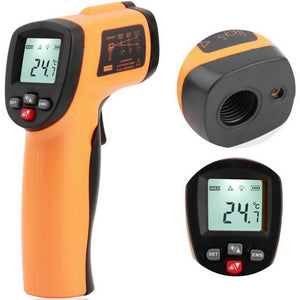 GM550E Digital IR Non Contact Laser LCD Infrared Thermometer Temperature Meter Gun