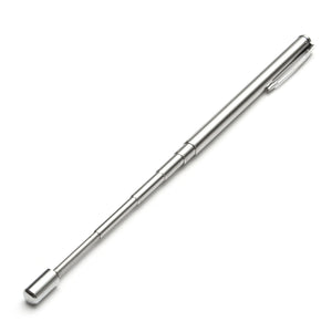 Stainless Steel 6 Section Telescopic Pointer Instrument Baton Ball Pen