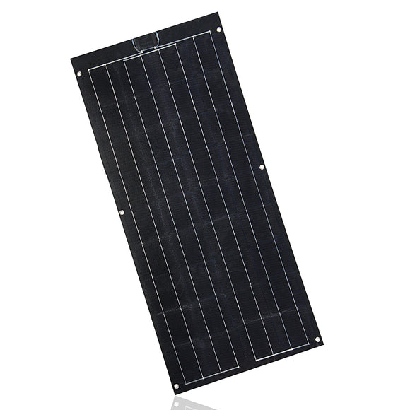 Elfeland SP-26 100W 12V 1230x540X2.5mm ETFT Flexible Solar Panel With Sun Power Chip Junction Box