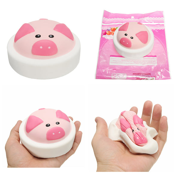 Squishy Slow Rising Decompression Cute Pork Children's Toys 10.5 * 5.5CM Original Packaging