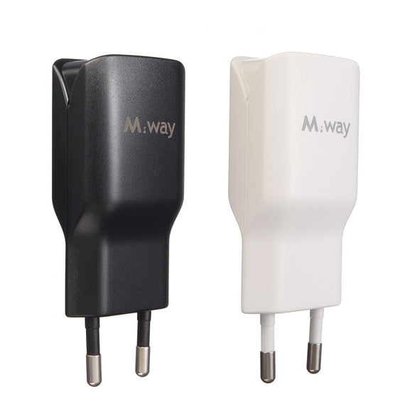 5V 2.4A Dual USB Charging Plugs EU Charging Plugs 2 Colors