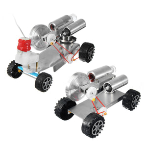 DIY 170*85*100mm Mini Engine Car Robot Kit With/Without Remote Control