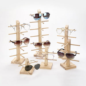 Solid Wood Glasses Show Frame Glasses Store Receives Rack Display Decoration Projects Sunglasses Support Glasses Rack Jewelry Display Stand