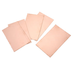 5pcs 100x150x0.6mm Double-sided Copper PCB Board FR4 Fiberglass Board