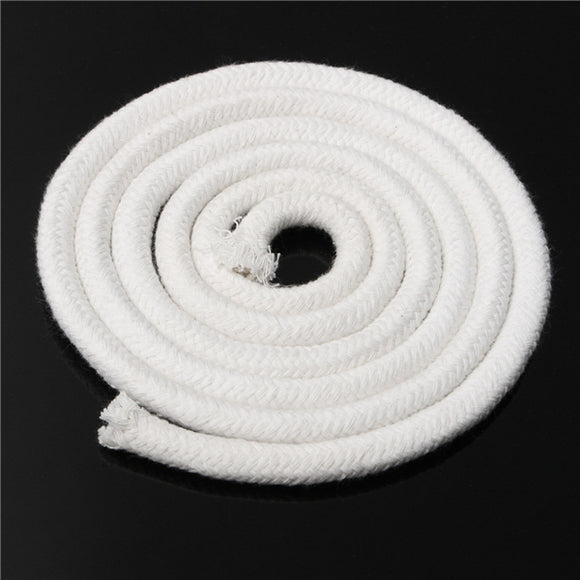 10mm 1.5m Round Cotton Wick For Alcohol Lamp Garden Patio Torch