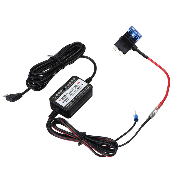 Micro USB Car DVR Exclusive Power Box Charger Adapter Hard Wire Converter Kit